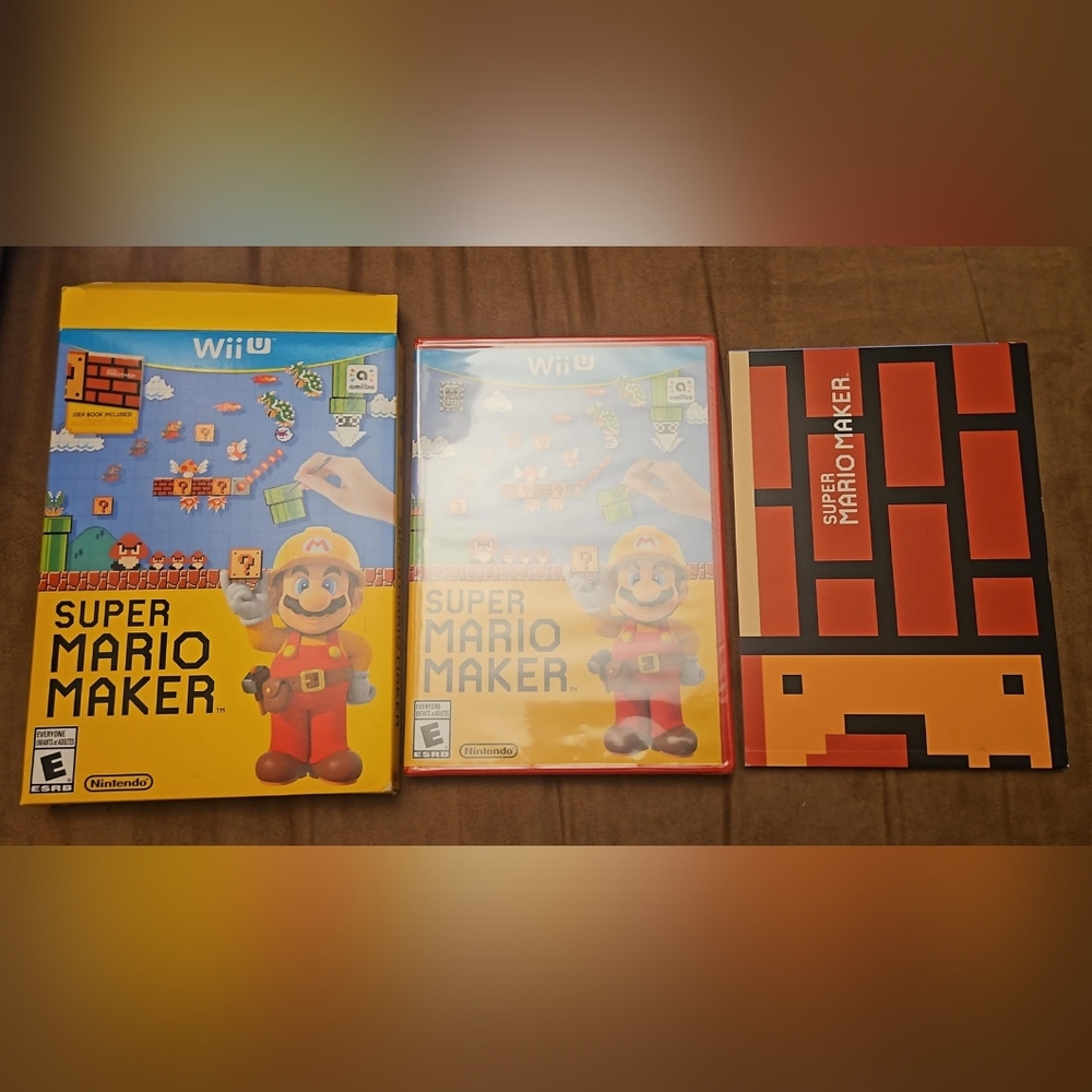 Super Mario Maker (Nintendo Wii U, 2015) BRAND NEW SEALED